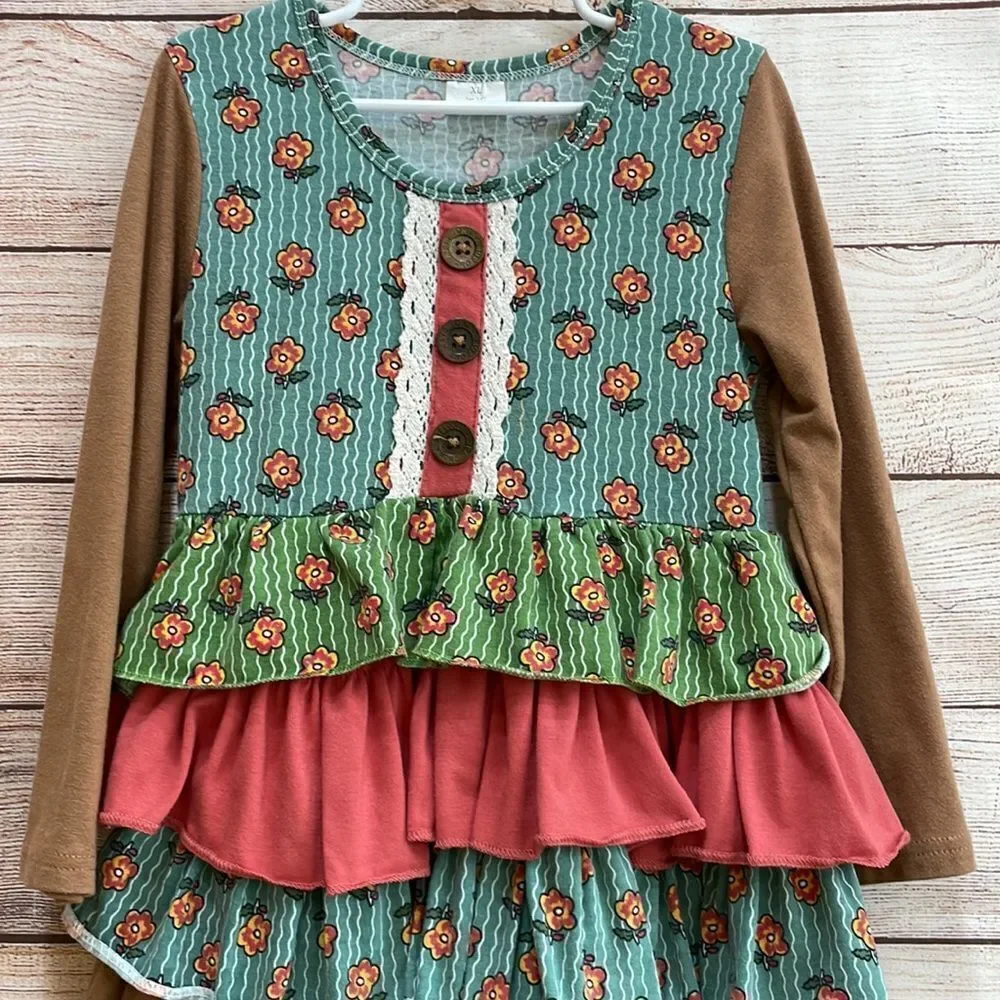 RUFFLE TOP AND PANT SET‎